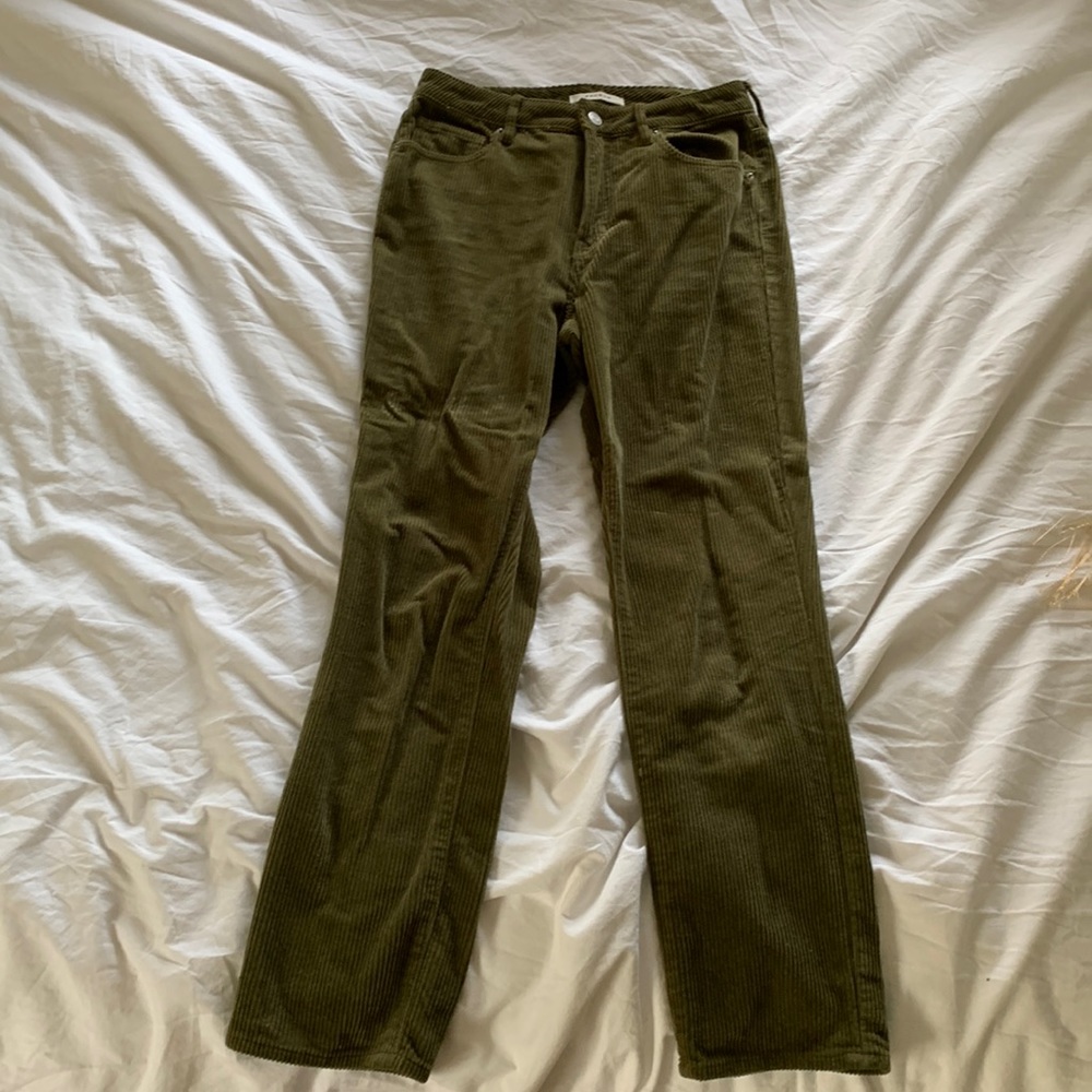 Pacsun Green Corduroy Pants